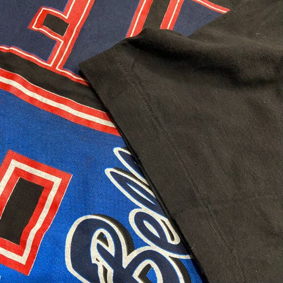 St. Evans Vintage Single Stitch MLB Cleveland Indians Albert Belle Tee Black XXL - Picture 4 of 8